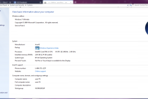 Cara Mengetahui Spesifikasi Leptop Dan Pc Pada window xp dan window 7