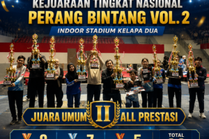 Garuda Club Raih Juara Umum II All Prestasi di Kejuaraan Taekwondo Perang Bintang 2, Borong Puluhan Medali