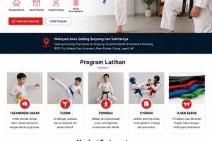 Pelatih Taekwondo Privat di Gading Serpong, Solusi Latihan Nyaman di Rumah